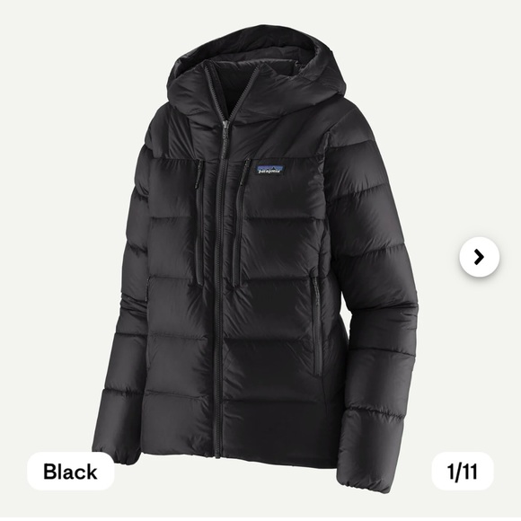 Patagonia Women's Fitz Roy Down Hoodie Jacket - Picture 2 of 6